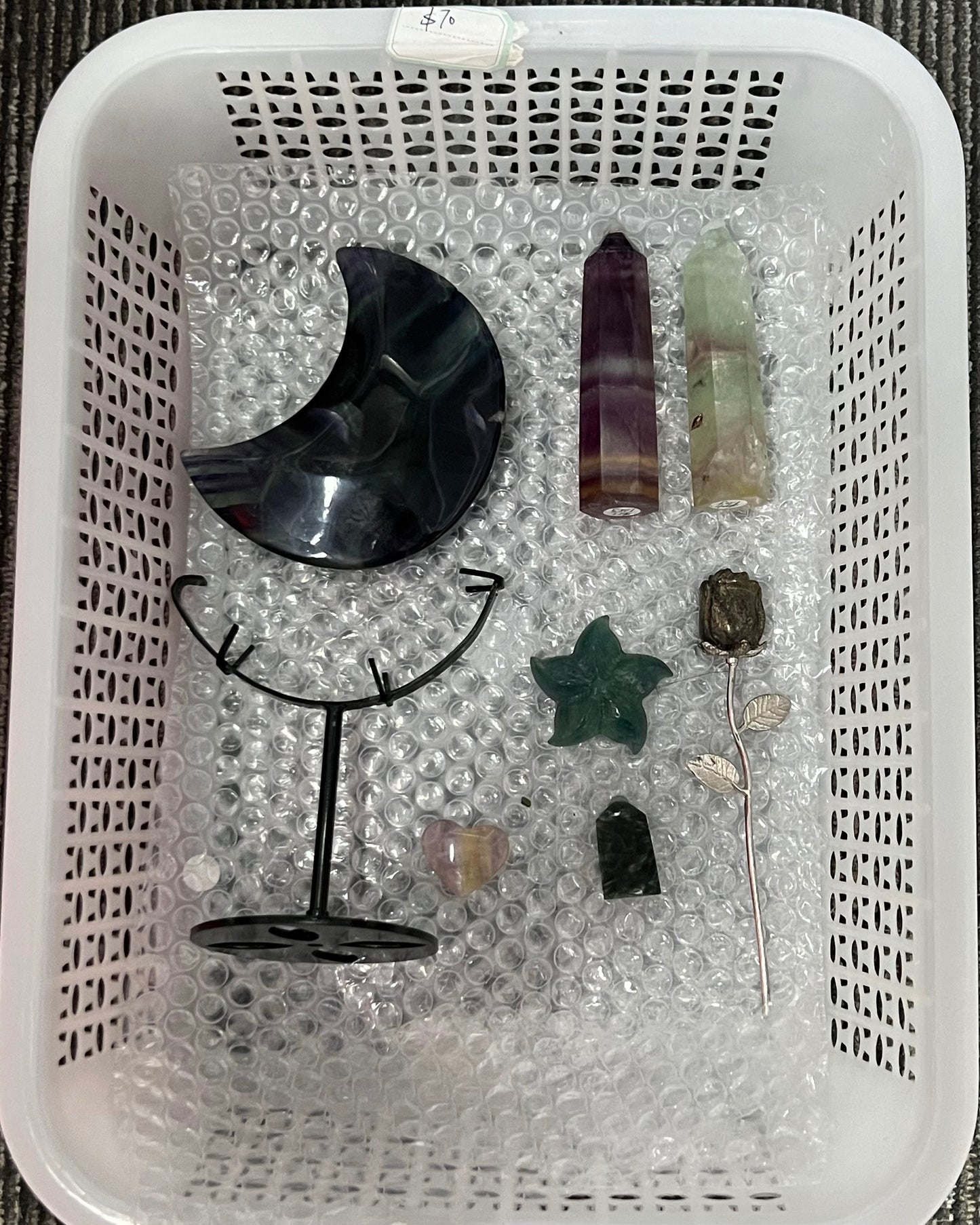 天然クリスタル 1 個 - クリスタルブリス